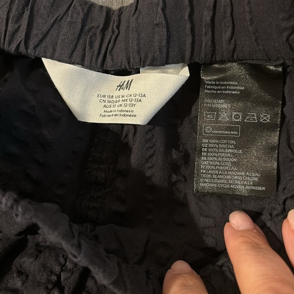 H&M black set kids size 16 - Picture 4 of 6